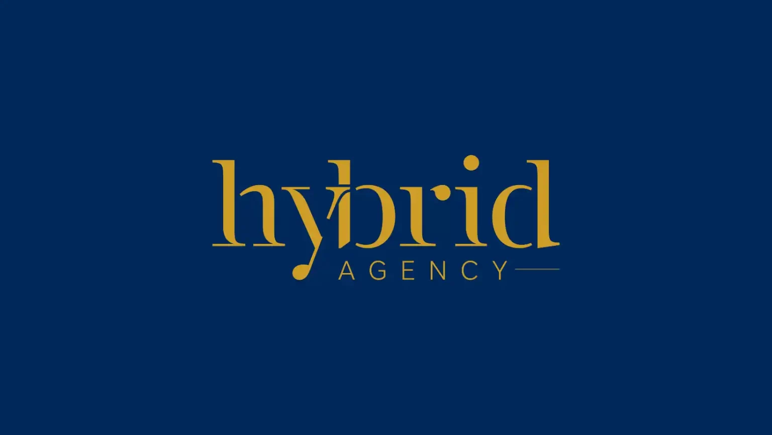 Hybrid Agency Logo flat kicsi